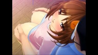 【Awesome-Anime.com】 Cute girl becoming sex toy (4P, bukkake, foot, tits & more)