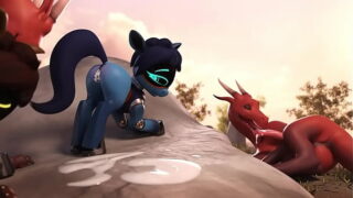 Dragon and pony yiff – Crittermatic