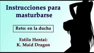 JOI Hentai de Tohru, Maid Dragon. ¡Con voz en Español!