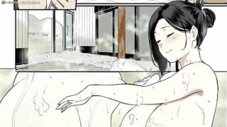 Okaa-san in the Hot Springs