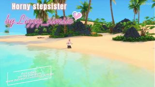 Horny stepsister masturbates for stepbrother – sims 4 – 3D animation