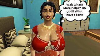 Vol 1 Part 3 – Desi Saree Aunty Lakshmi got seduced by her sister’s horny husband – Wicked Whims