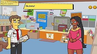 Simpsons – Burns Mansion – Part 2 Sexy Ebony Ass By LoveSkySanX