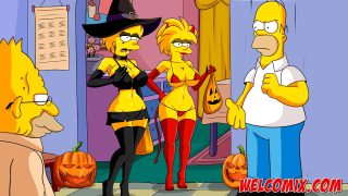 Halloween night with sex – The Simptoons