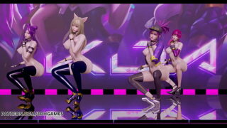 [MMD] LAYSHA – Chocolate Cream Hot Striptease Kpop Dance Ahri Akali Kaisa Evelynn KDA League of Legends 4K 60FPS